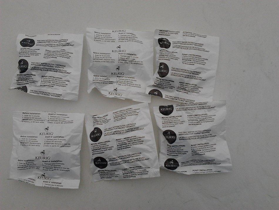 Genuine Keurig Water Filter Cartridges 05073- Packed in Factory-Sealed Pouches-Buy in Bulk Package of 6, Save... N2