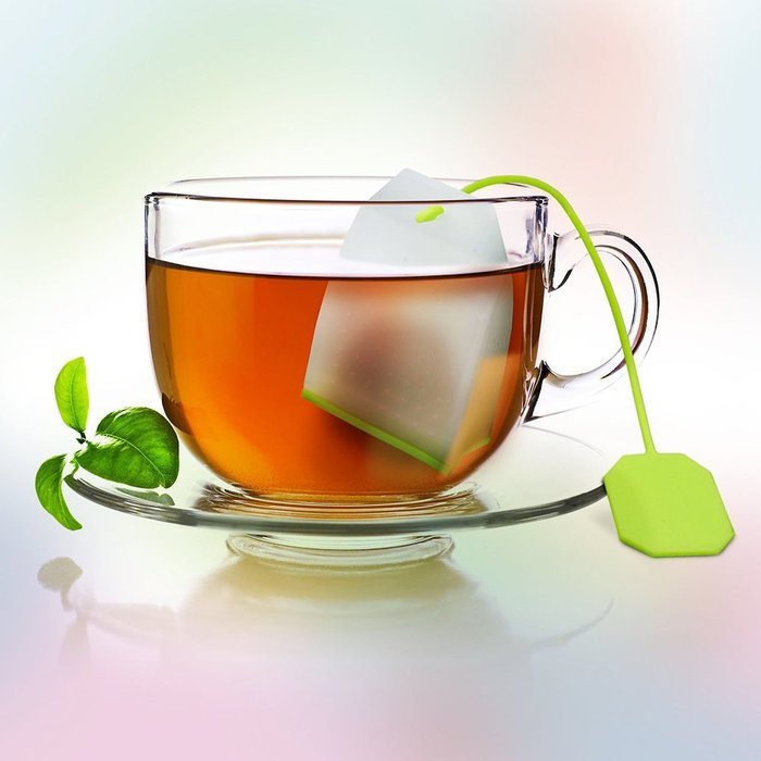 Silicone Tea Bags, Ououdee 5-Pack Reusable Loose Leaf Tea Infuser Strainer for Tea Cups, Mugs and Teapots-BPA... N2