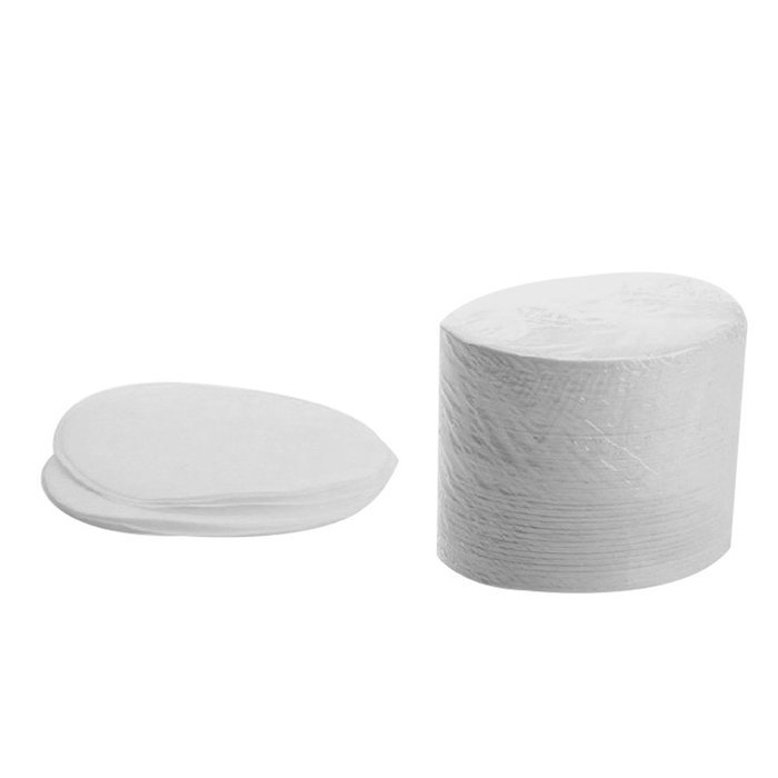 Premium Coffee Press Paper Microfilter Replacement Disks in White (350 pieces)