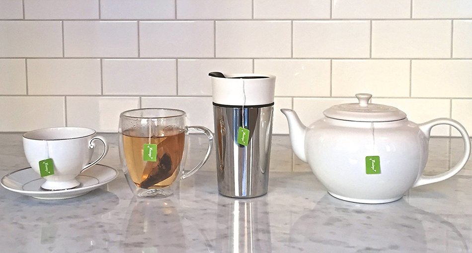 Best Tea Filter Bags With Drawstring, Disposable Infusers, Premium Unbleached Biodegradable Paper, Ideal Size... N5