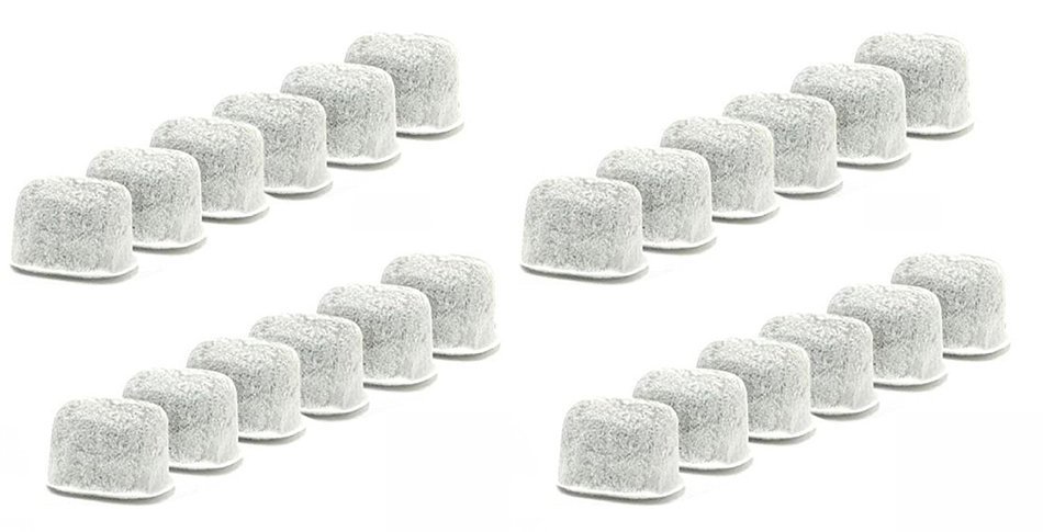 24-Pack Replacement Charcoal Water Filters for Keurig Coffee Machines By NISPIRA