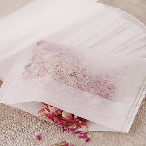 Pop Your Dream Novelty Folding Tea Filter Bags Disposable Corn Fibers Scented Tea Leaves Storage Bag Pack of 100 N3