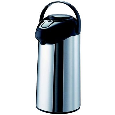 Service Ideas SSA300 SteelVac Airpot, Stainless Vacuum, 3 L