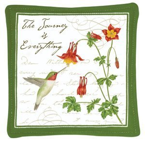 Alice's Cottage Single Spiced Mug Mat - Hummingbird
