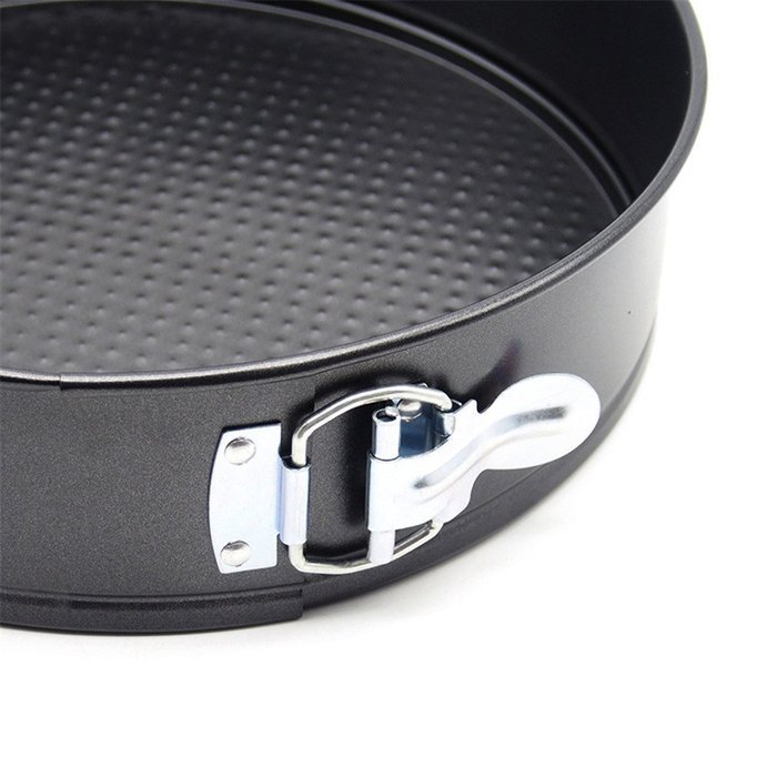 Bestwoohome Round Cake Springform Pan Mold with Removable Bottom for Baking (10.23 Inches) N5