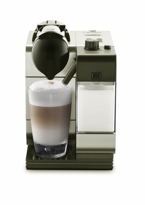 DeLonghi Titanium Lattissima Plus Nespresso Capsule System