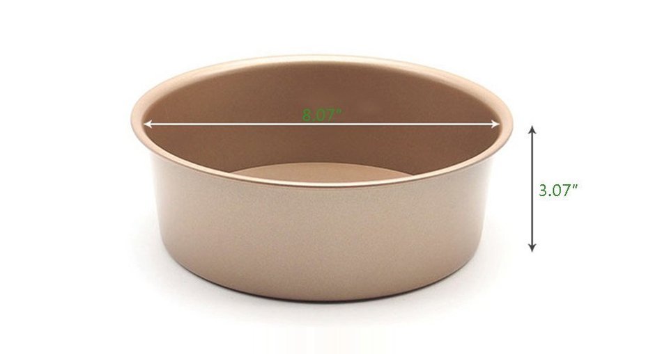 Bestwoohome Round Cake Springform Pan Mold with Removable Bottom for Baking (10.23 Inches) N10