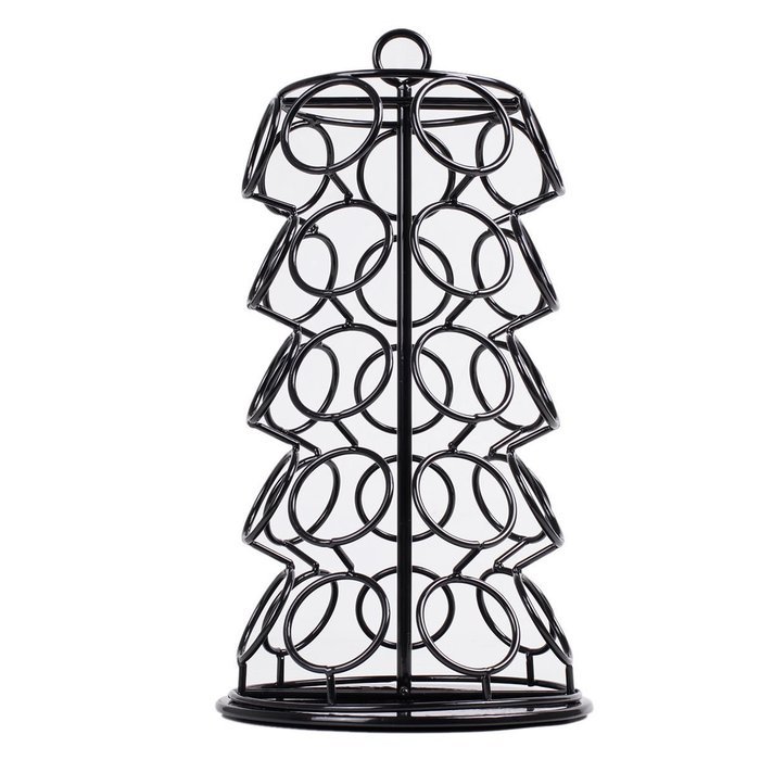 New Coffee 35 K-cups Pods Carousel Storage Holder Rack Organizer K Cups Cup N7