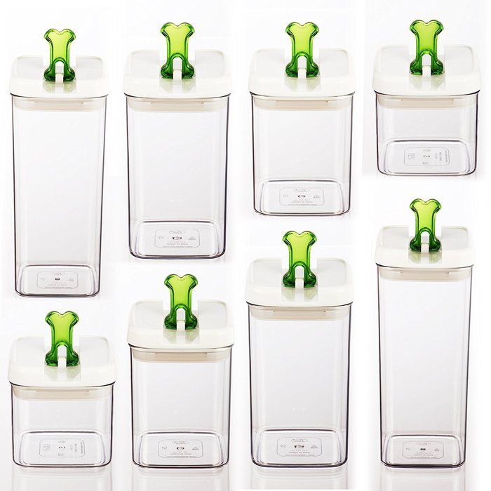 Flip-tite canister collection. 8 pcs/set N5