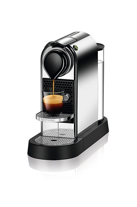Nespresso CitiZ C112/D112 Coffee and Espresso Maker, Chrome