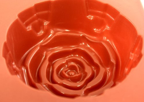 World Cuisine Non-Stick Silicone Mold, Rose N2