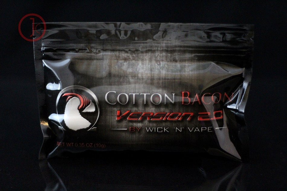 COTTON BACON 2.0 BY WICK'N'VAPE Medical Grade Organic Cotton N2