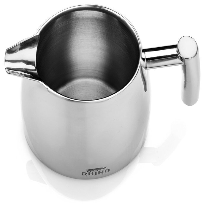 Premium Coffee Press W/ BONUS Coffee/Tea Scoop - Superior 18/8 304 Stainless Steel & Double Wall Insulation -... N2
