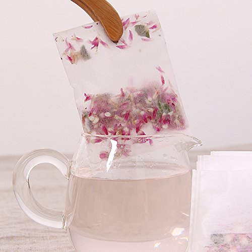 BUYITNOW Tea Bags Creative Folding Corn Fibers Tea Leaves Scented Filter Bag Pack of 100 N2