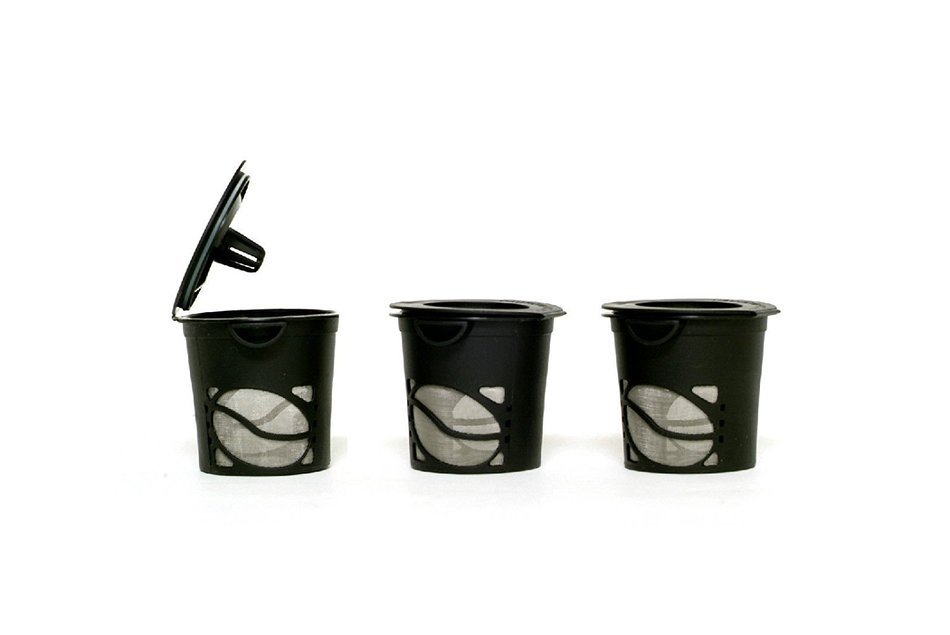 3X Reusable Coffee Pods Handy Gourmet Stainless Steel Mesh Filter Non BPA Kcup Trending Now N3