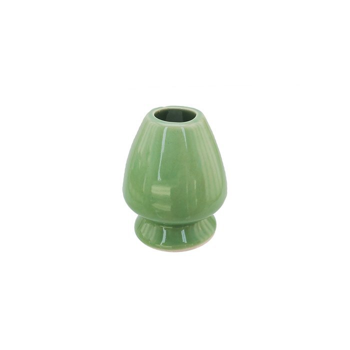 BambooMN Brand - Matcha Green Tea Whisk Set - Whisk + Scoop + Tea Spoon + Black Whisk Holder N12
