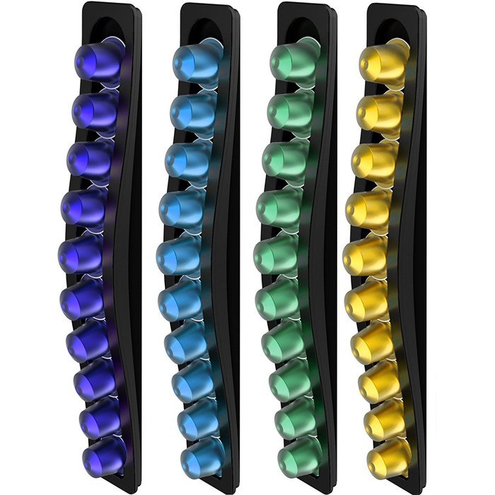 Swissmar CAPstore Wave 20 Nespresso Capsule Magnetic Storage Rack N4