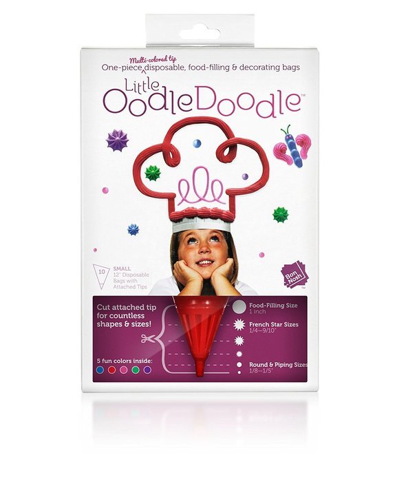 OodleTip Piping Bags w/Tip - Disposable - 12" N2