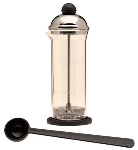 BonJour Caffe Froth Monet Milk Frother, Black