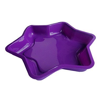Y&XL&H Star Shape Cake Baking Pans, Silicone(Color Randoms) N2