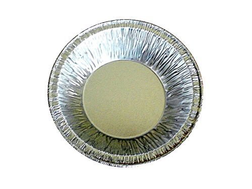 Wilkinson A90 3 3/8" Aluminum Foil Tart Pan 50 Pk - Disposable Mini-pie Tin Plate N3