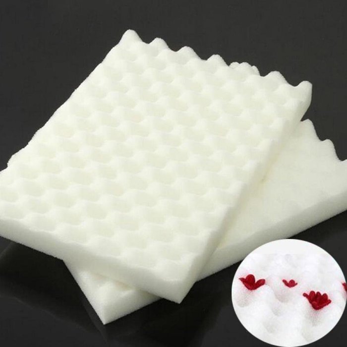 Genenic 2Pcs DIY Sugarcraft Fondant Cake Decorating Foam Pad Sponge Mats Dry Flower N5