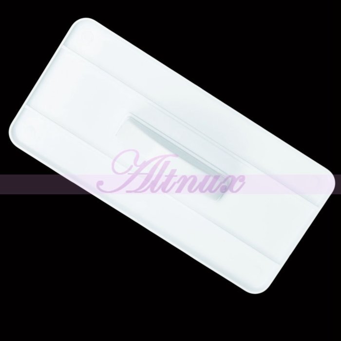 Generic Rectangular Fondant Cake Pie Icing Polisher Surface Smoother Decorating Tool(White) N2