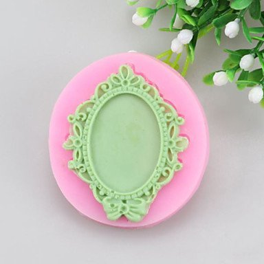 Sher Mirror Fondant Cake Cake Chocolate Silicone Molds,Decoration Tools Bakeware N3
