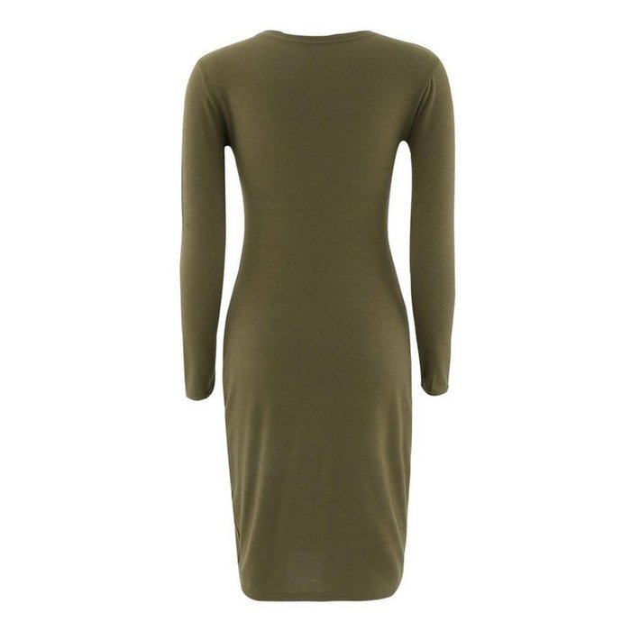 Slim Dress,Morecome Women Fashion Solid Long Sleeve Slim Dress N13