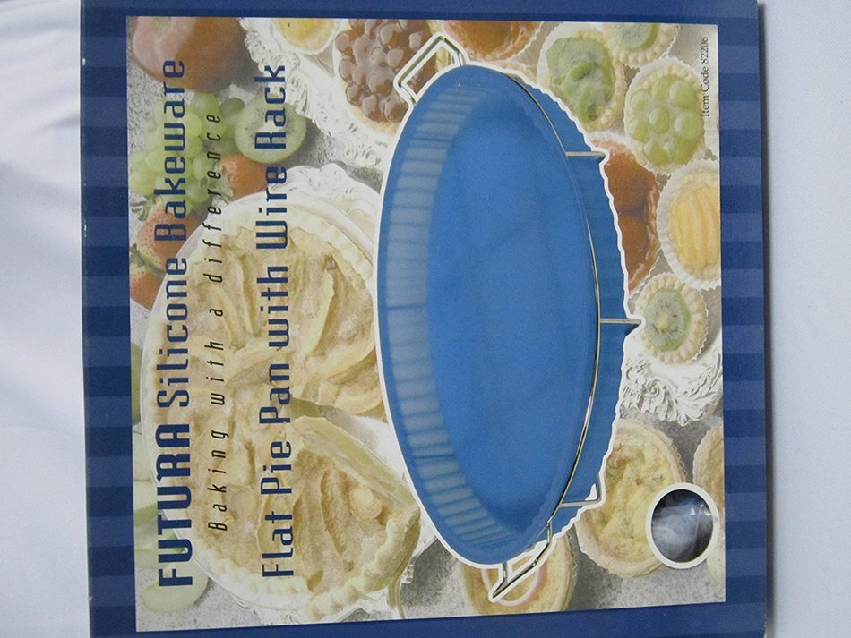 Silicone Pie Pan Bakeaware Pie Mold With Wire Rack Non Stick Heat Cold Resistant Diswasher Safe N2