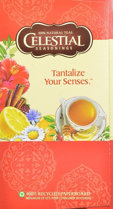 Celestial Seasonings Lemon Zinger Herbal Tea, K-Cup Portion Pack for Keurig K-Cup Brewers, 24-Count N66