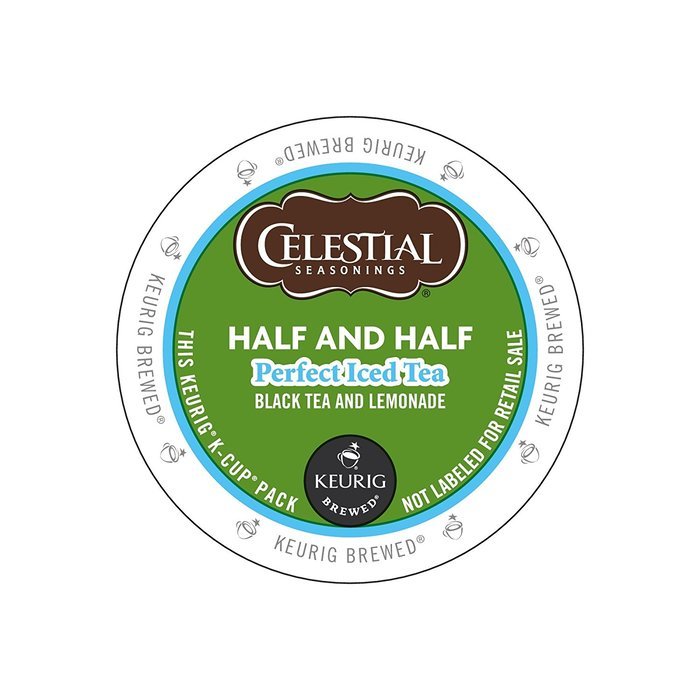 Celestial Seasonings Lemon Zinger Herbal Tea, K-Cup Portion Pack for Keurig K-Cup Brewers, 24-Count N68