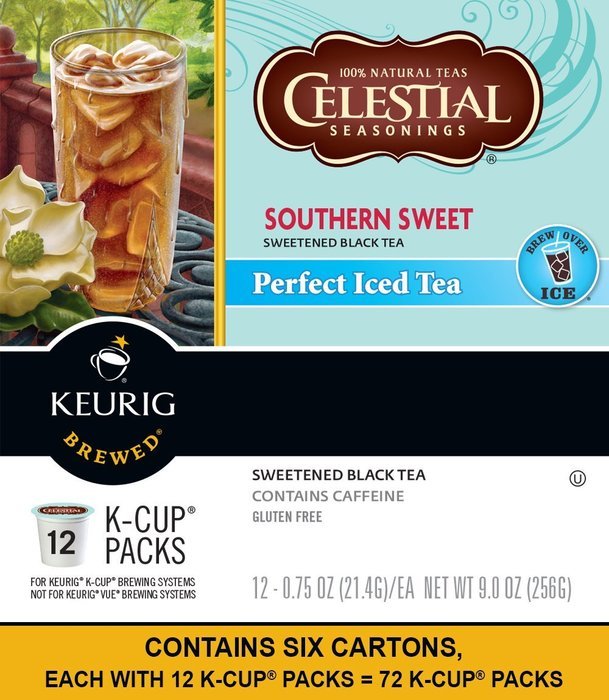 Celestial Seasonings Lemon Zinger Herbal Tea, K-Cup Portion Pack for Keurig K-Cup Brewers, 24-Count N73
