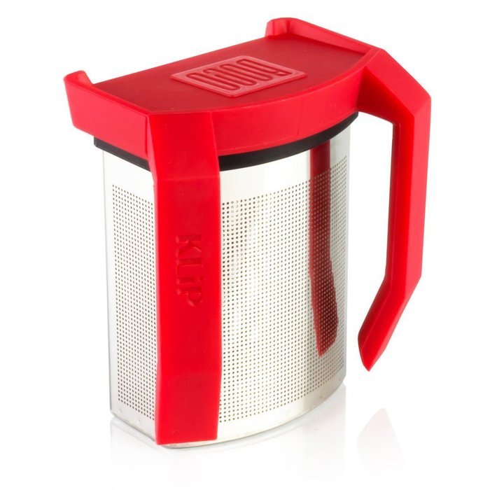 Boco Clip On Tea Infuser Brewer For Office w/ Drip Catcher. Sip While Brewing Too! (KLiP - Sky Blue) N14