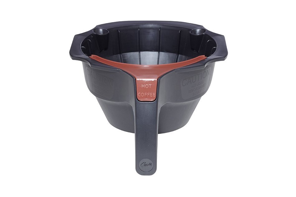 Wilbur Curtis Brew Cone Assembly with Steam Guard, Stylized Gemini &ldquo;Hot Coffee&rdquo; - Commercial-Grade Brew Basket... N4