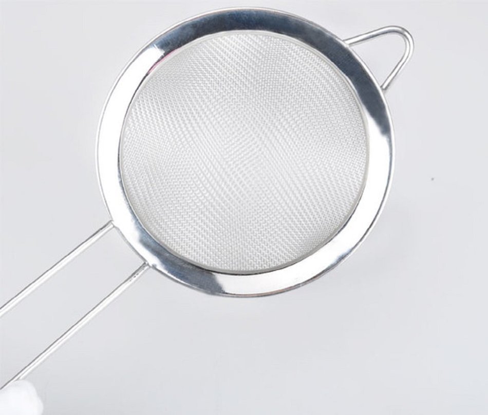 Durable Very Fine Mesh Food Tea Strainer Stainless Steel Sturdy Anti-rust Colander with Solid Handle for Pasta... N7