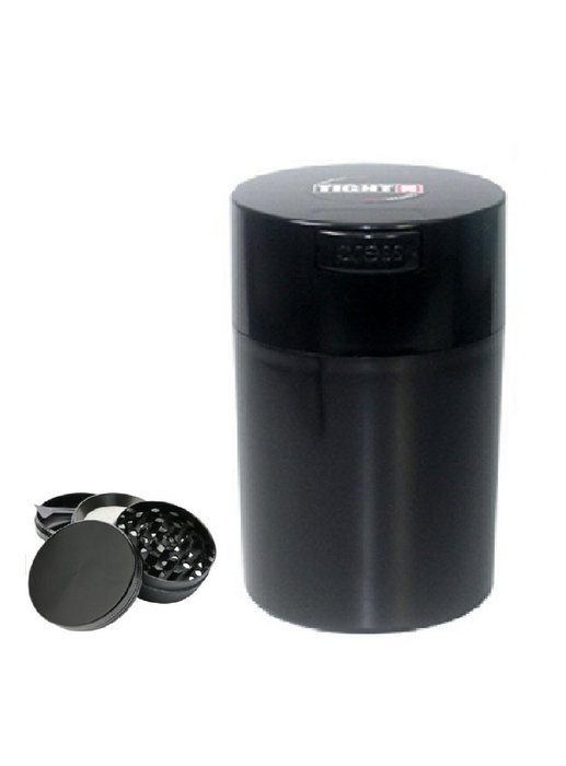 Tightvac 6 Ounce Vacuum Sealed Storage Container, plus Premium Quality Powerful 5-Piece Herb Spice Pollen,Herb... N3