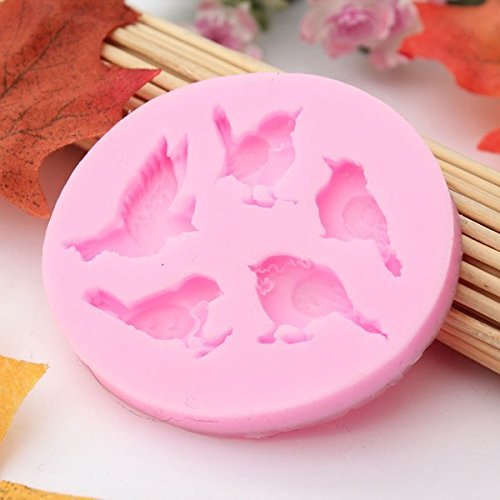 Bluelover Bird Silicone Fondant Cake Mold Chocolate Mold Kitchen Baking Tools N8