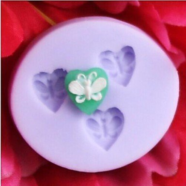 Y&XL&H Butterfly Shaped Bake Fondant Cake mold,L3.5cmW3.2mH0.6cm