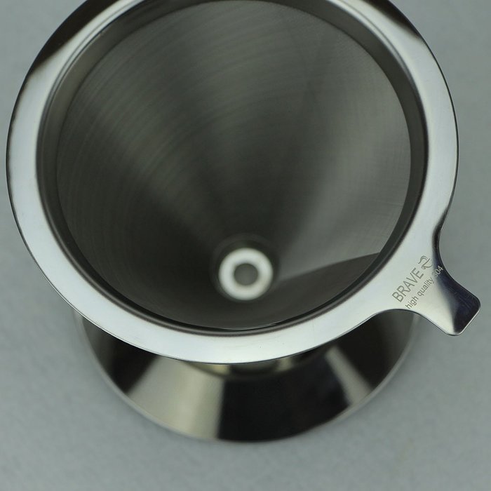 Brave &nbsp;Hand Drip Pour Over Coffee Maker with Stand | Clever Brewer with Reusable Filter Drippe N3