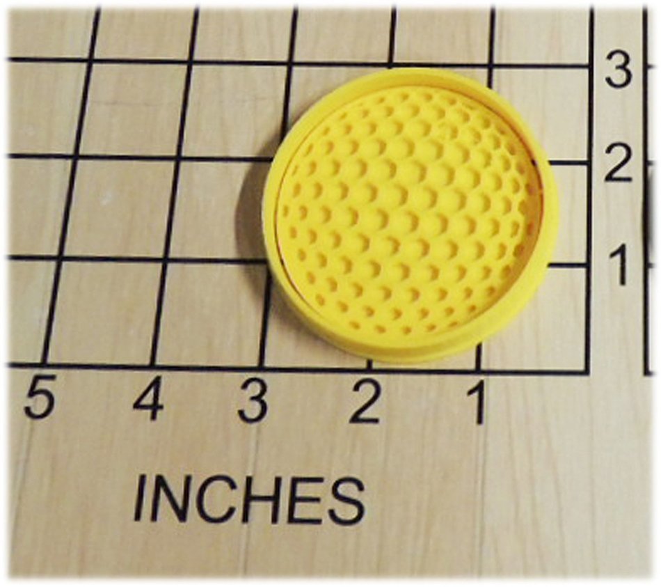 Golf Ball Fondant Cookie Cutter and Stamp #1297