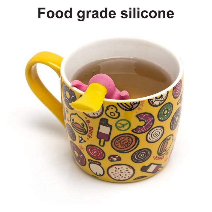 Sino Banyan Tea Infuser Strainer,Set of 2,without Scalding Fingers,Swan N7