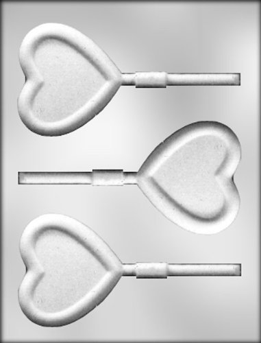 CK Products Heart with Border Sucker Chocolate Mold
