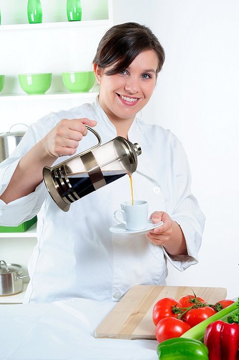 Gear Ultimate French Press: 8 Cup/4 Mug/34 Oz Coffee Tea Espresso Maker, Plunger, Press Pot, Cafetiere, with Stainless... N2