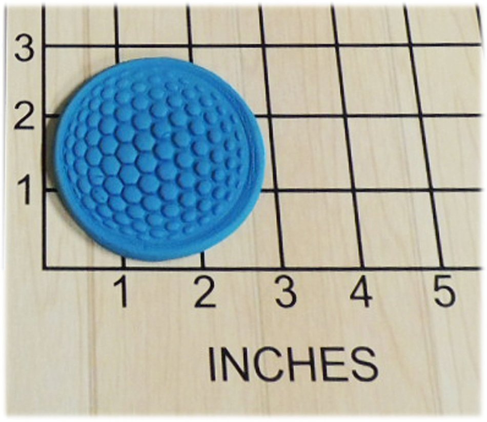 Golf Ball Fondant Cookie Cutter and Stamp #1297 N2