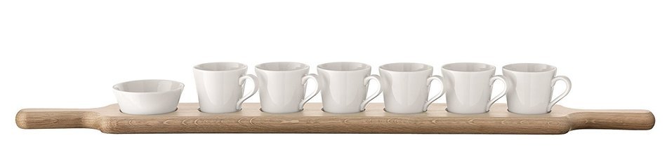 LSA International Espresso Set & Oak Paddle, 29.25" N4