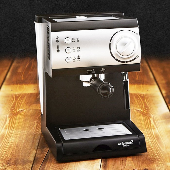Electric Semi-Automatic Espresso Machine Coffee Maker Latte Cappuccino Steamer N3