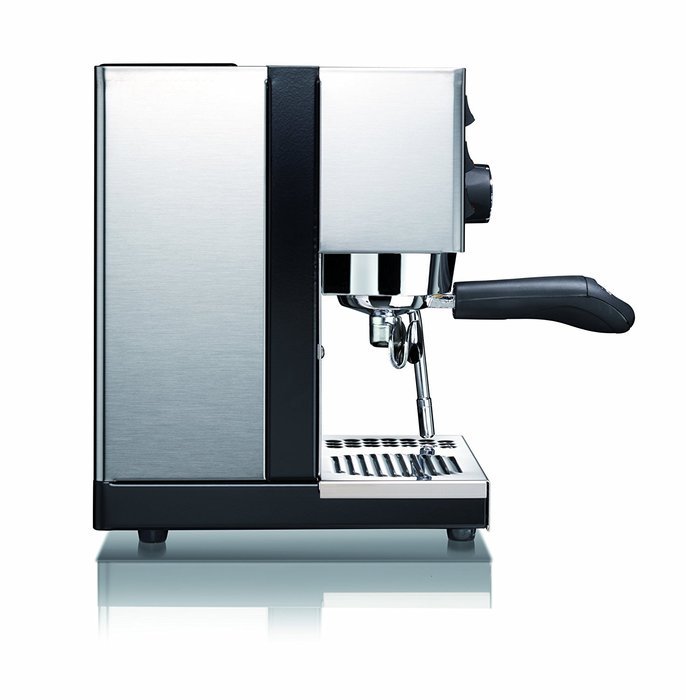 Rancilio Silvia Espresso Machine with Iron Frame and Stainless Steel Side Panels, 11.4 by 13.4-Inch N2