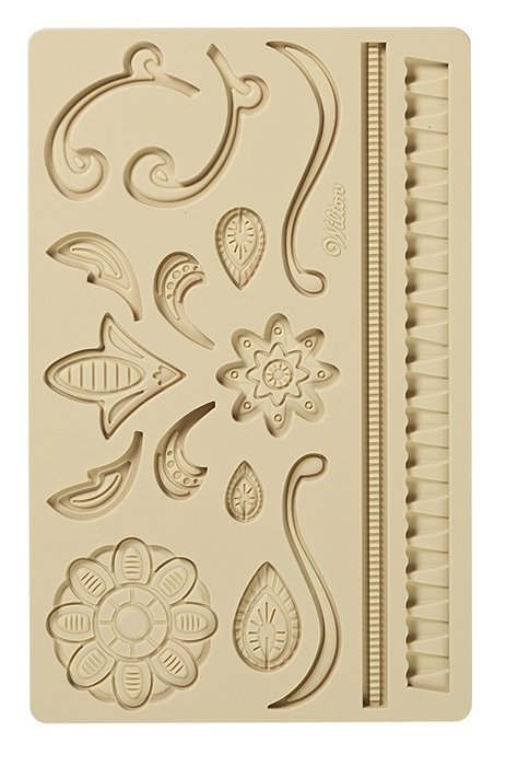 Wilton 409-2557 Fondant and Gum Paste Silicone Mold, Lace N4