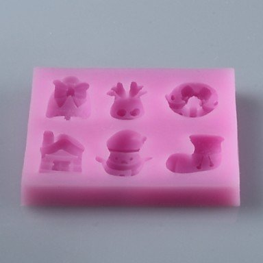 Y&XL&H Christmas Products Fondant Cake Chocolate Silicone Mold, Fondant Cake Chocolate Silicone Mold, Decoration... N4